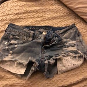 Jean shorts